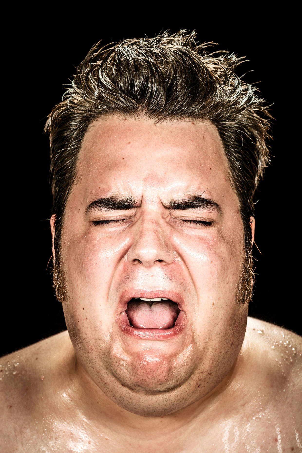 actor Jason Rouse is crying. Again.